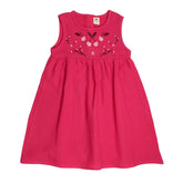 Carmine-Sleeveless Dress